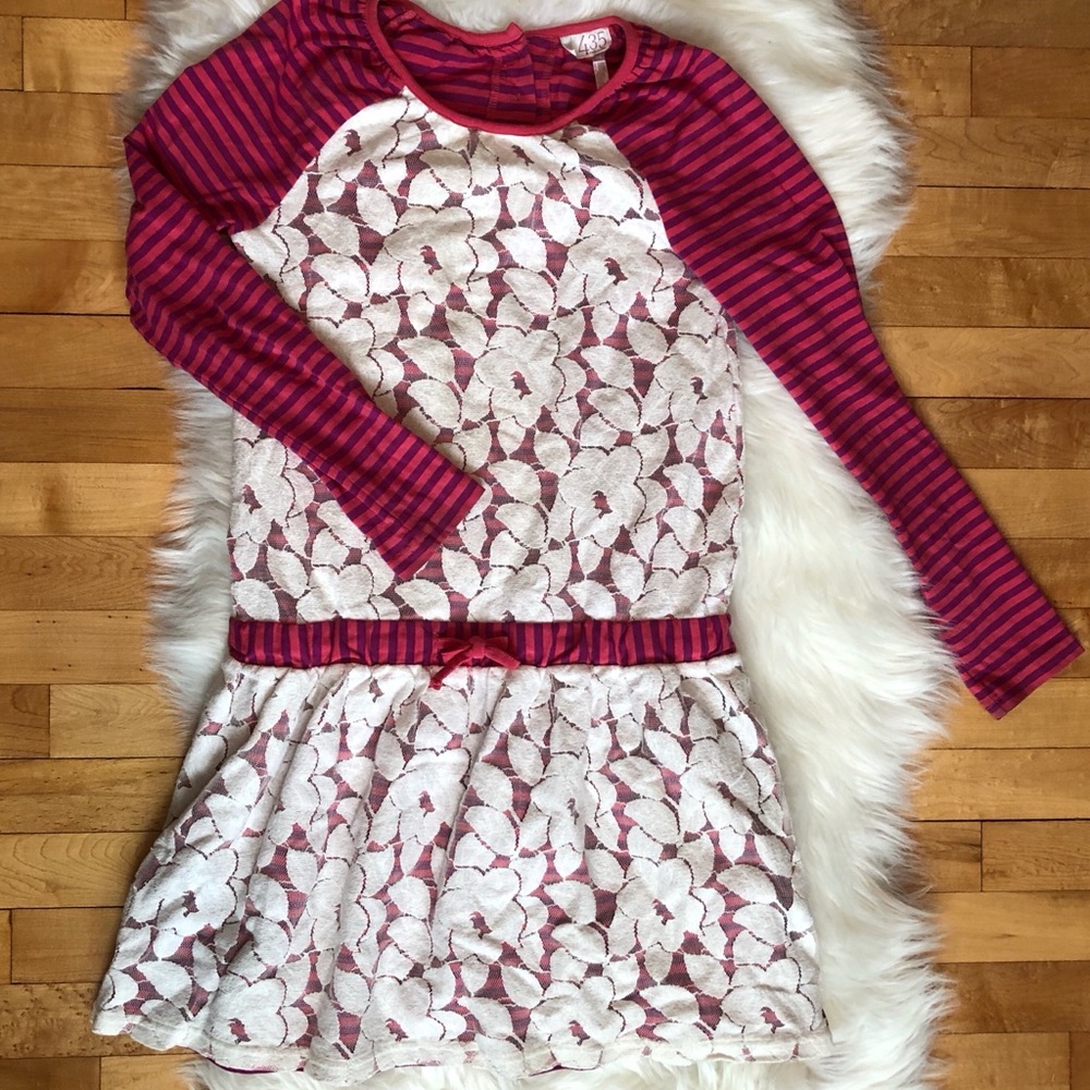 Matilda Jane 435 Floral Striped Dress Size 14